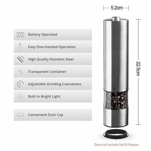 electric automatic mill pepper